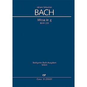 Missa in g : Kyrie-Gloria-Messe Lutherische Messe