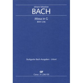 Missa in G BWV 236