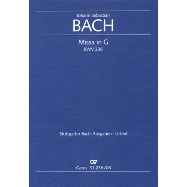 Missa in G BWV 236