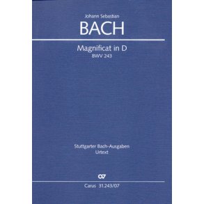 Magnificat in D BWV 243 : D-Dur