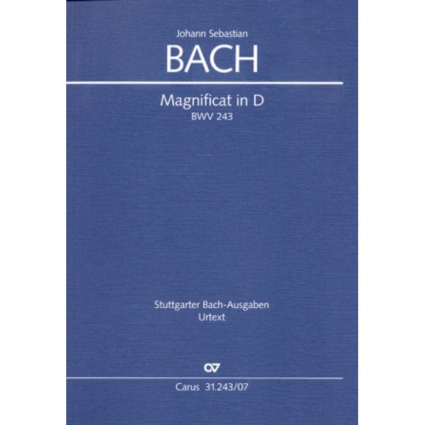 Magnificat in D BWV 243 : D-Dur