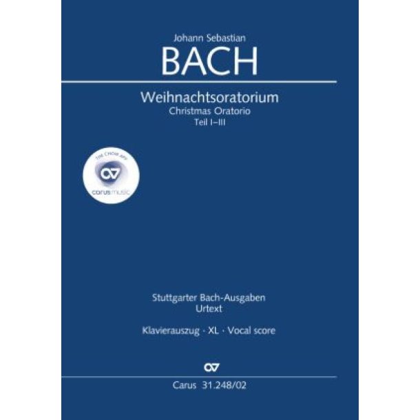 Christmas Oratorio Part I-III BWV 248 : Vocal Score XL