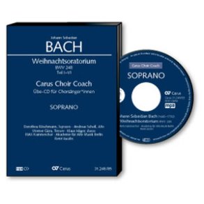 Weihnachtsoratorium ? Carus Choir Coach : Carus Choir Coach Sopran - mp3-CD