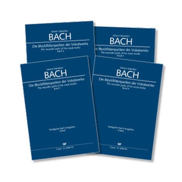 The Recorder Parts Of His Vocal Works