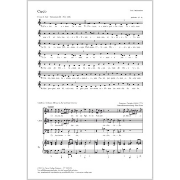 Credo : G-Dur