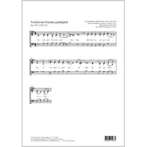 Verleih uns Frieden gnädiglich : e-Moll