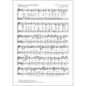 Christus, der ist mein Leben : D-Dur