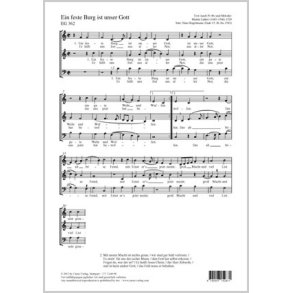 Ein feste Burg ist unser Gott : C-Dur