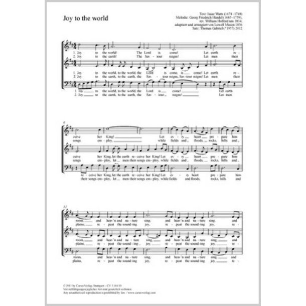 Joy to the world