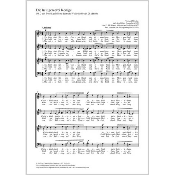 Die heiligen drei K&ouml;nige