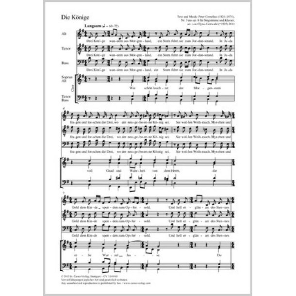 Die K&ouml;nige : G-Dur