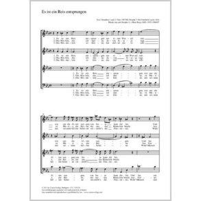 Es ist ein Reis entsprungen : Es-Dur