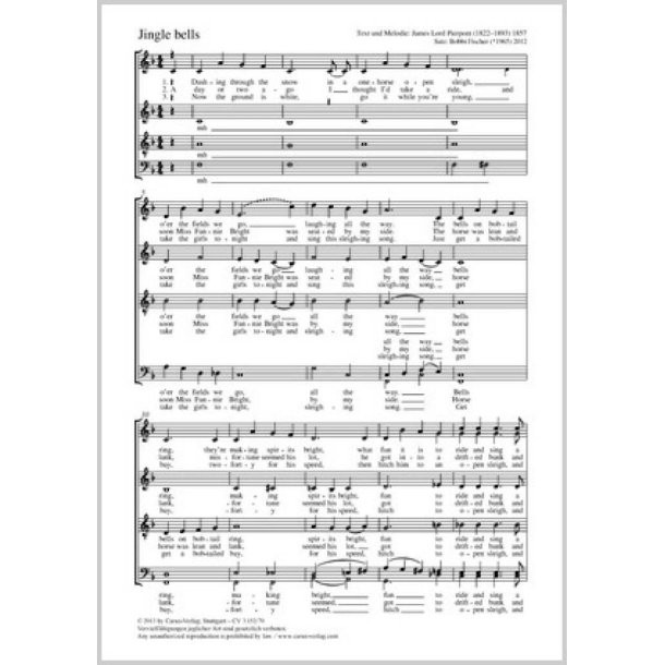 Jingle bells : F-Dur