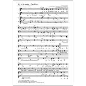 Joy to the world : D-Dur