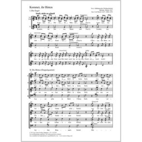Kommet, ihr Hirten : G-Dur