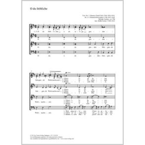 O du fröhliche : D-Dur