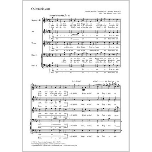 O Jesulein zart : As-Dur