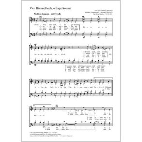 Vom Himmel hoch, o Engel kommt : F-Dur