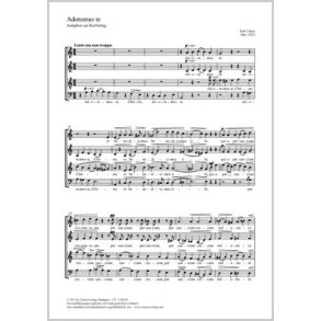 Adoramus te : Antiphon am Karfreitag