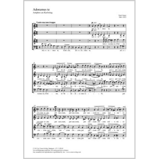 Adoramus te : Antiphon am Karfreitag