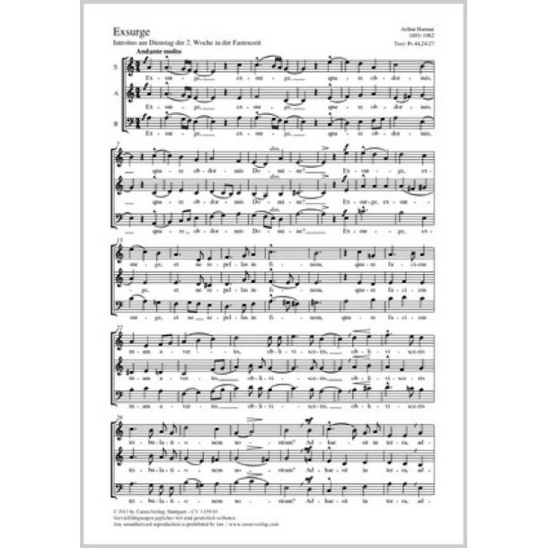 Exsurge : Introitus am Dienstag der 2. Woche in der Fastenzeit