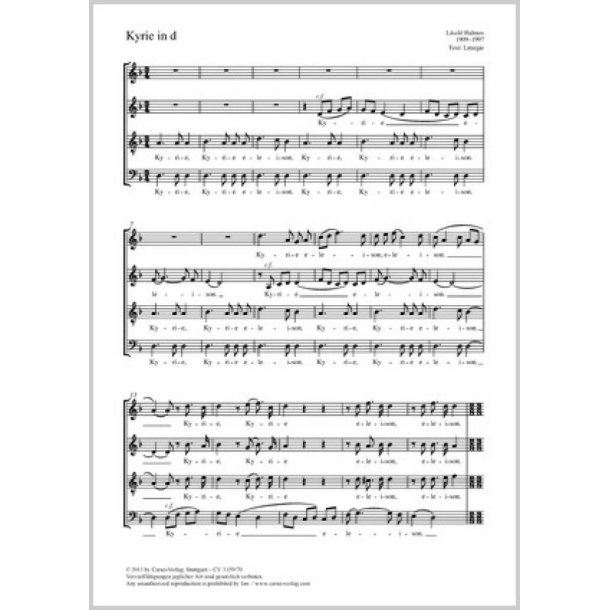 Kyrie in d : d-Moll