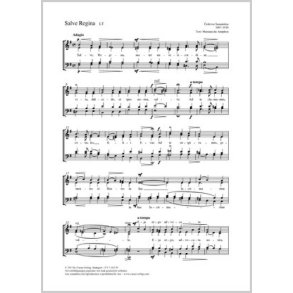 Salve Regina : e-Moll