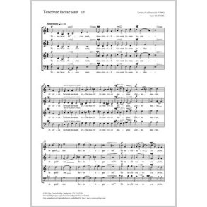 Tenebrae factae sunt