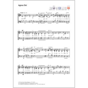 Agnus Dei : C-Dur