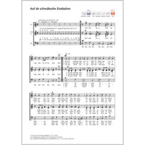 Auf de schwäbsche Eisebahne