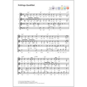 Frühlings-Quodlibet : d-Moll