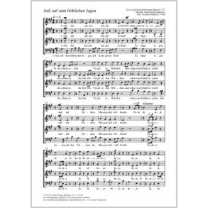Auf, auf zum fröhlichen Jagen