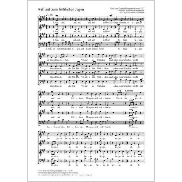 Auf, auf zum fr&ouml;hlichen Jagen