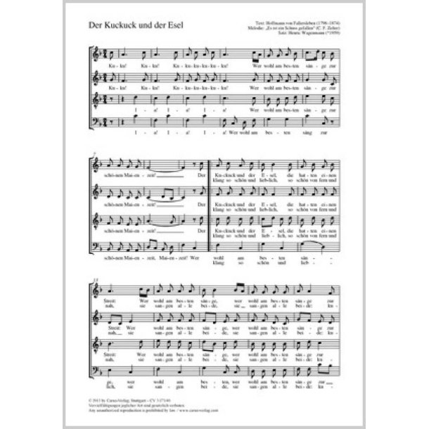 Der Kuckuck und der Esel
