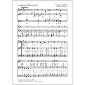 Im schönsten Wiesengrunde : D-Dur