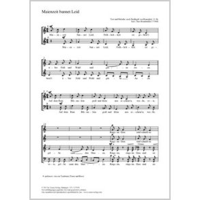 Maienzeit bannet Leid