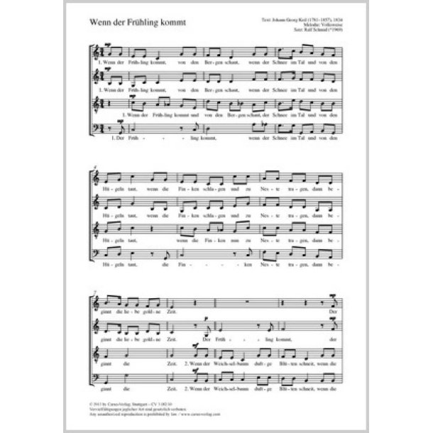 Wenn der Fr&uuml;hling kommt