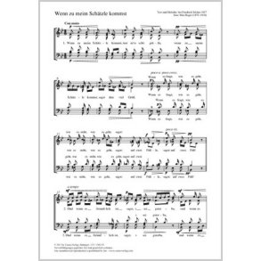 Liebesscherz : aus: Sechs ausgewählte Volkslieder