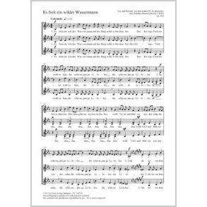 Es freit ein wilder Wassermann
