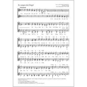 Es sungen drei Engel