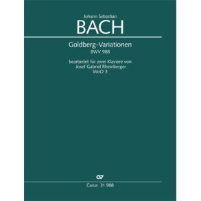 Aria mit 30 Veränderungen : Goldberg-Variationen