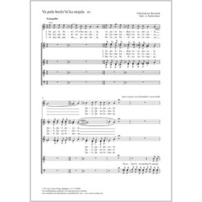 Vo pole berez'in'ka stojala : a-Moll