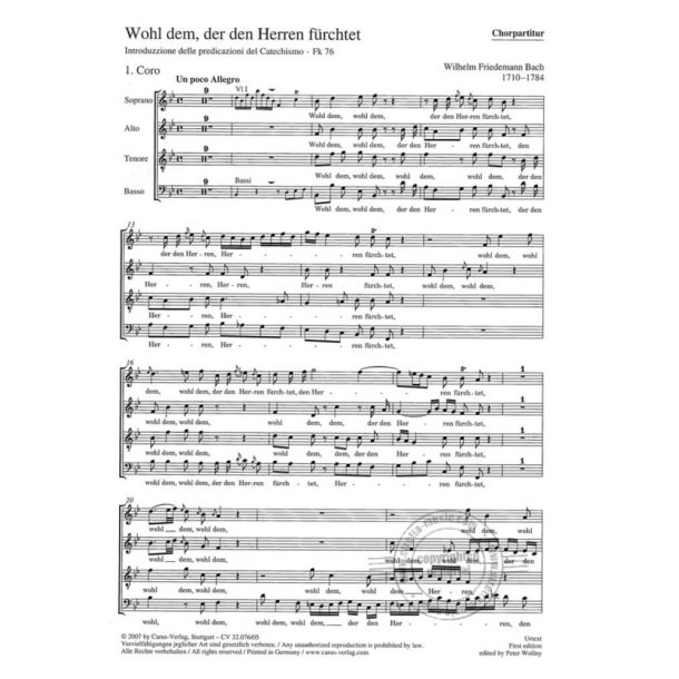 Wohl dem, der den Herren f&uuml;rchtet