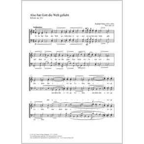 Also hat Gott die Welt geliebt : Advent