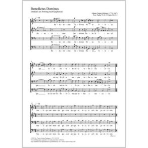 Benedictus Dominus : Graduale am Sonntag nach Epiphaniae