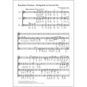 Benedictus Dominus [Hochgelobt sei Gott der Herr]