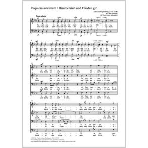 Requiem aeternam [Himmelsruh und Frieden gib]