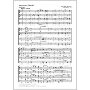 Sacerdotes Domini : Die Priester des Himmels bieten Weihrauch und Brot dar