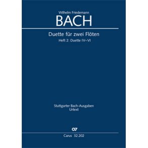 W. F. Bach: Duette für zwei Flöten