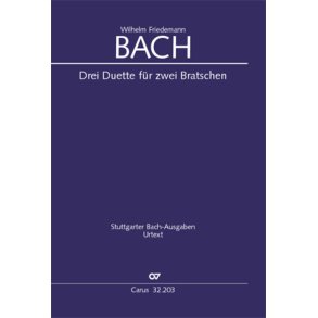 Bach, W. F.: Drei Duette für zwei Bratschen
